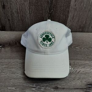 Aeropostale 3 Leaf Clover Distressed Baseball Cap
